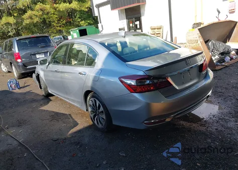 2017 Honda Accord Hybrid from USA, damaged, VIN JHMCR6F36HC020933